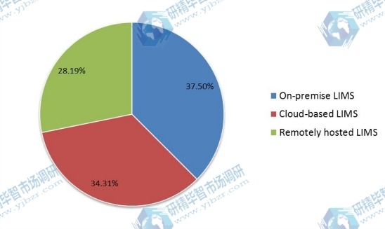 2015年按類型劃分的LIMS全球市場(chǎng)規(guī)模(價(jià)值)份額 2015年按類型劃分的LIMS全球市場(chǎng)規(guī)模(價(jià)值)份額