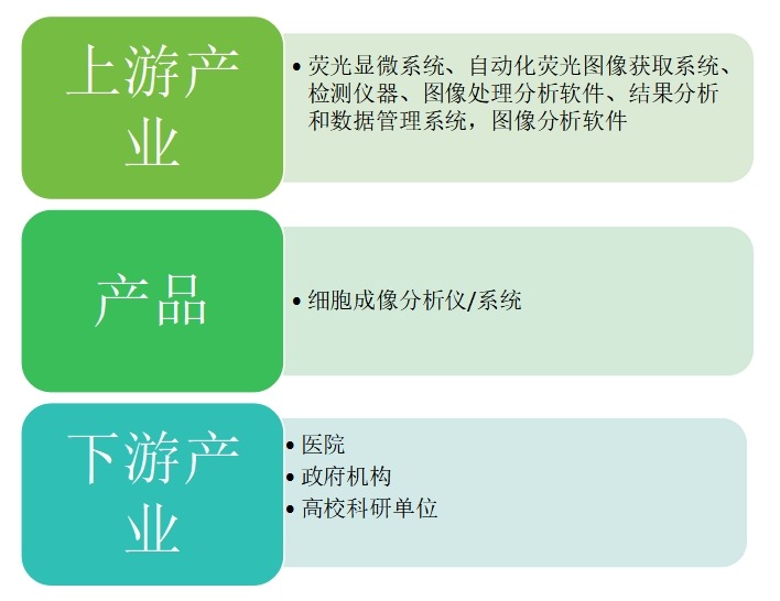 細(xì)胞成像分析儀行業(yè)產(chǎn)業(yè)鏈結(jié)構(gòu)圖 細(xì)胞成像分析儀行業(yè)產(chǎn)業(yè)鏈結(jié)構(gòu)圖
