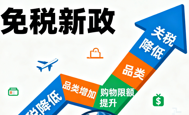 2025免稅新政全面升級：國貨出海新機遇，品類擴張紅利來襲