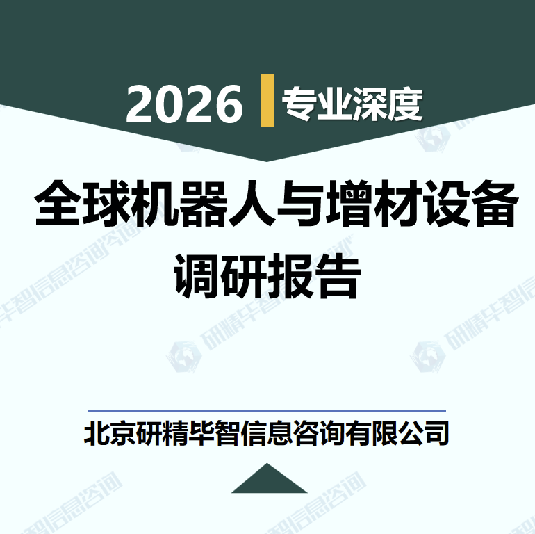 2025-2035年全球機(jī)器人與增材設(shè)備市場競爭格局及增長潛力調(diào)研報(bào)告